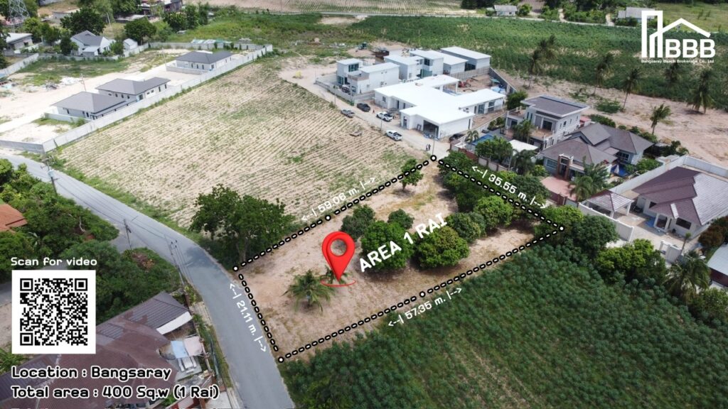 Prime Sub-Divided Land Plots for Sale in Bang Saray – Scenic Sea Views!