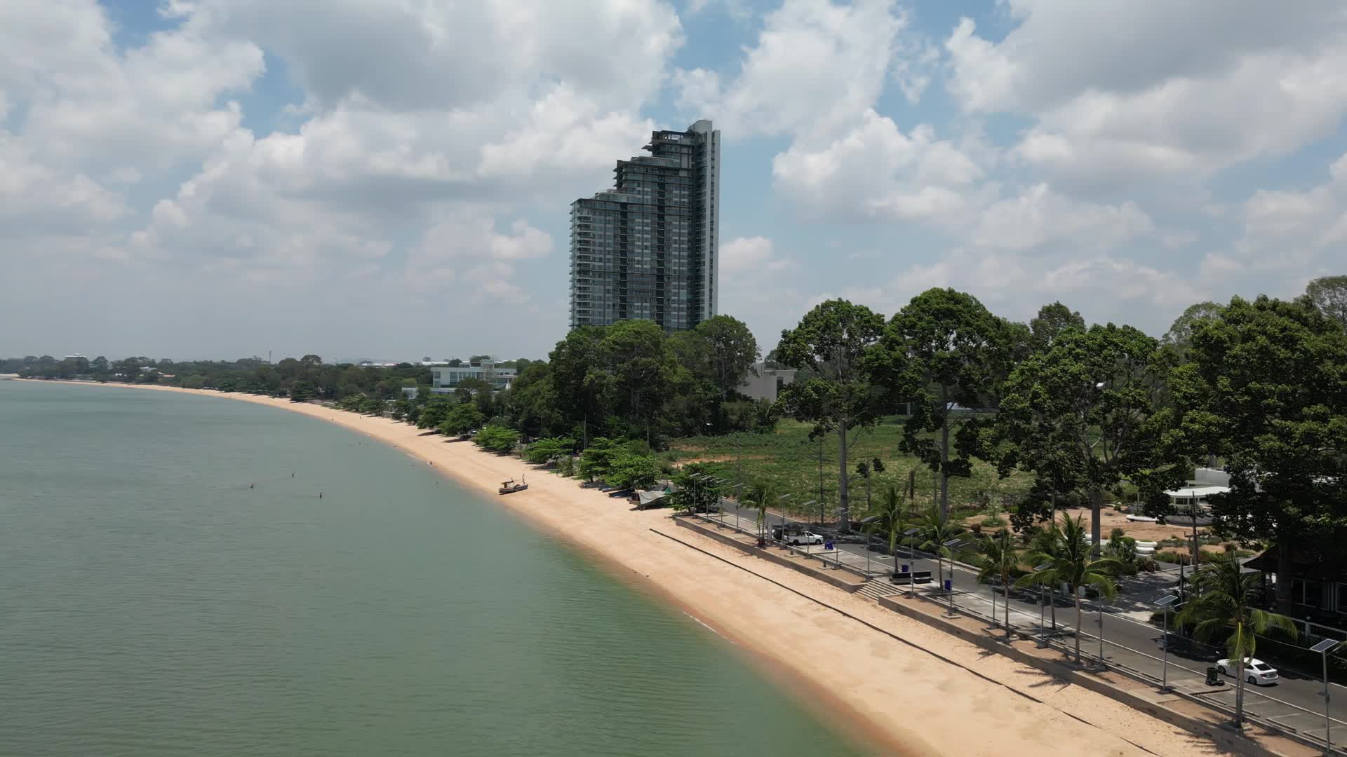 Bang Saray coastline